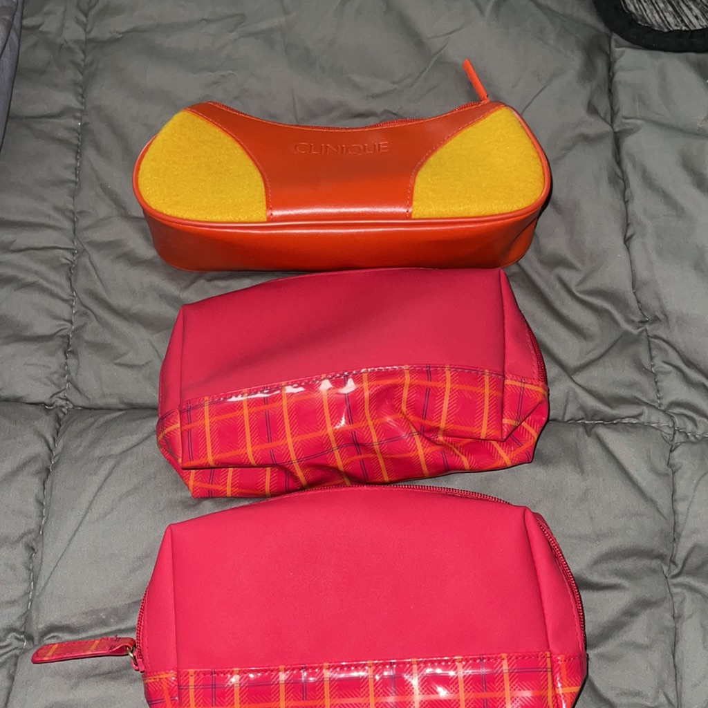 Este Lauder And Clinique Makeup Bag 3 Total Brand New